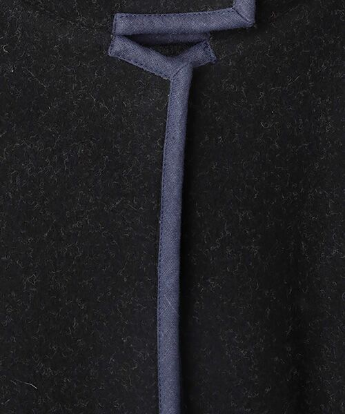 PLAIN PEOPLE / プレインピープル ポンチョ | ジロンラムジャージリバーシブルポンチョコート | 詳細1