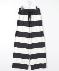 PLAIN PEOPLE / プレインピープル その他パンツ | ビッグボーダーワイドパンツ