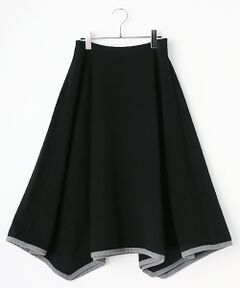 PLAIN PEOPLE / プレインピープル ロング・マキシ丈スカート | ブークレージャージ　イレギュラーヘムスカート