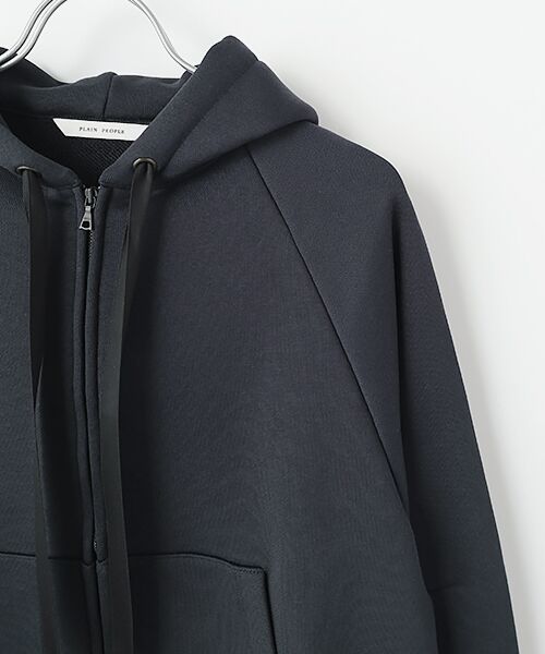 新品　PLAIN PEOPLE プレインピープル　パーカージップアップパイル生地 セール】 Premium Sweat （パーカー）｜PLAIN PEOPLE / プレイン