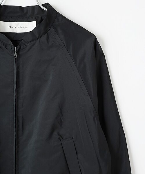 PLAIN PEOPLE / プレインピープル ブルゾン | タフタ/ワッシャータフタストライプブルゾン | 詳細2