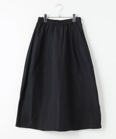 PLAIN PEOPLE / プレインピープル ロング・マキシ丈スカート | ドットエンボスジャガードバレルスカート