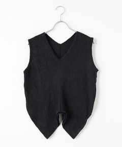 PLAIN PEOPLE / プレインピープル カットソー | キャッチワッシャージャージVネックノースリーブプルオーバー