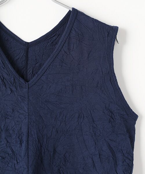 PLAIN PEOPLE / プレインピープル カットソー | キャッチワッシャージャージVネックノースリーブプルオーバー | 詳細4