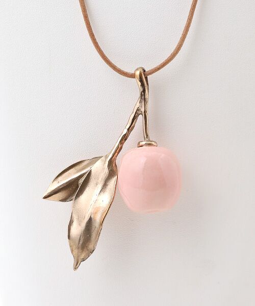 PLAIN PEOPLE / プレインピープル ネックレス・ペンダント・チョーカー | 【RENARD BIJOUX/ルナール ビジュー】ネックレス/SMALL APPLE | 詳細2