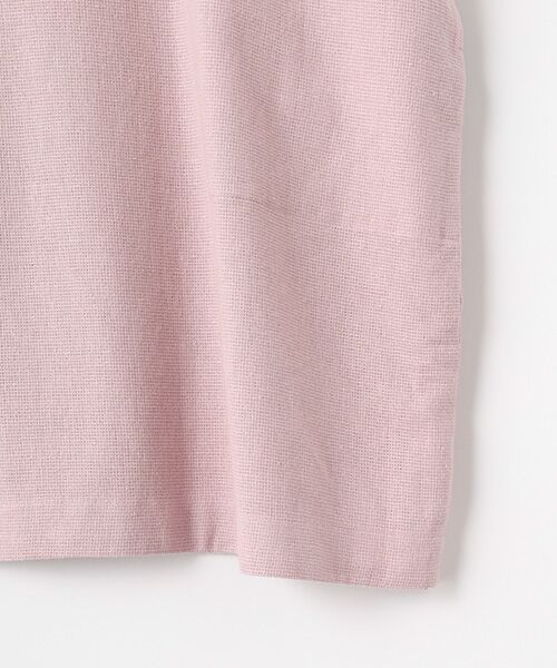 PLAIN PEOPLE / プレインピープル チュニック | 綿リネンパナマチュニックブラウス | 詳細4