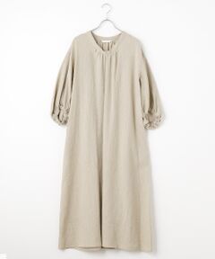 PLAIN PEOPLE / プレインピープル ロング・マキシ丈ワンピース | リネンソフトフィニッシュワンピース