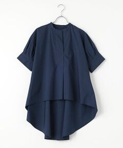 クールマックスストレッチパフスリーブブラウス （シャツ
