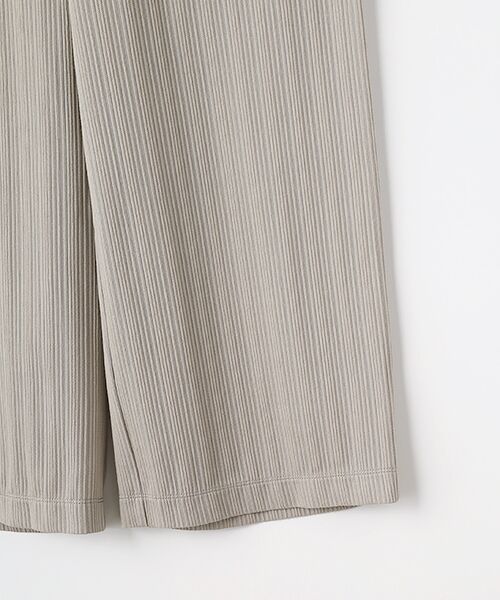 PLAIN PEOPLE / プレインピープル その他パンツ | JSリップルストレートパンツ | 詳細4