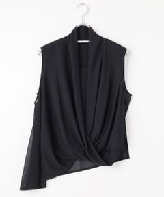 PLAIN PEOPLE / プレインピープル カットソー | ライトジョーゼットジャージーイレギュラーヘムトップス