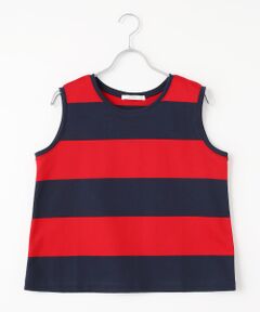 PLAIN PEOPLE / プレインピープル タンクトップ | ビッグボーダータンクトッププルオーバー