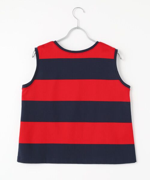 PLAIN PEOPLE / プレインピープル タンクトップ | ビッグボーダータンクトッププルオーバー | 詳細1