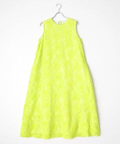 PLAIN PEOPLE / プレインピープル ロング・マキシ丈ワンピース | カットジャガードノースリーブワンピース