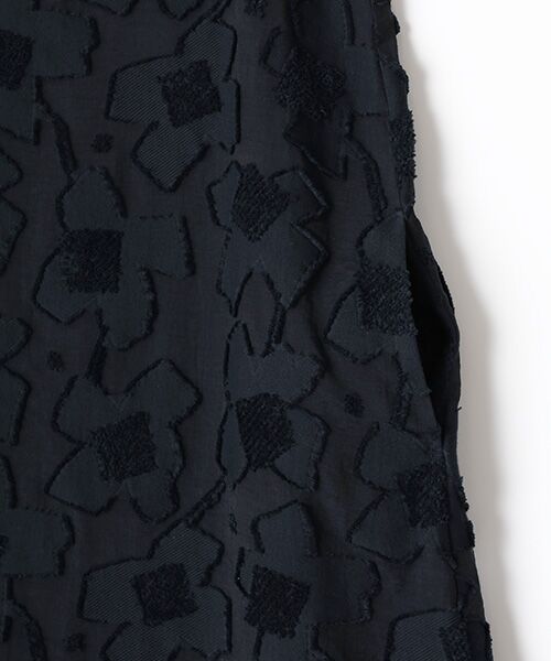 PLAIN PEOPLE / プレインピープル ロング・マキシ丈ワンピース | カットジャガードノースリーブワンピース | 詳細4