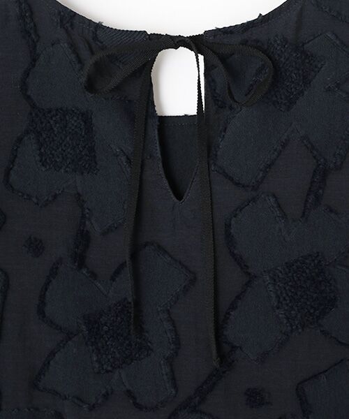 PLAIN PEOPLE / プレインピープル ロング・マキシ丈ワンピース | カットジャガードノースリーブワンピース | 詳細6