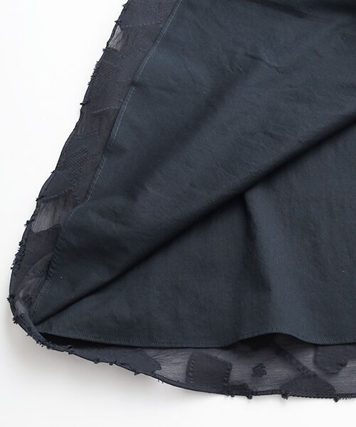 PLAIN PEOPLE / プレインピープル ロング・マキシ丈ワンピース | カットジャガードノースリーブワンピース | 詳細7