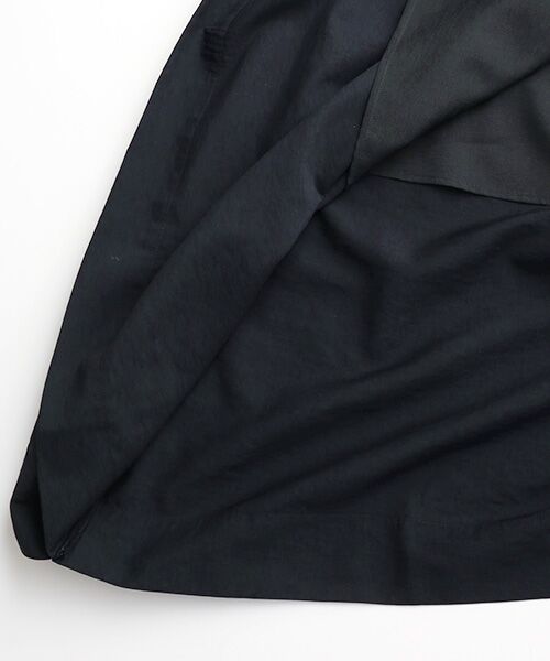 PLAIN PEOPLE / プレインピープル ロング・マキシ丈ワンピース | マーブルローンエプロン風ワンピース | 詳細8