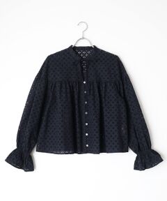 PLAIN PEOPLE / プレインピープル シャツ・ブラウス | レースショート丈ブラウス