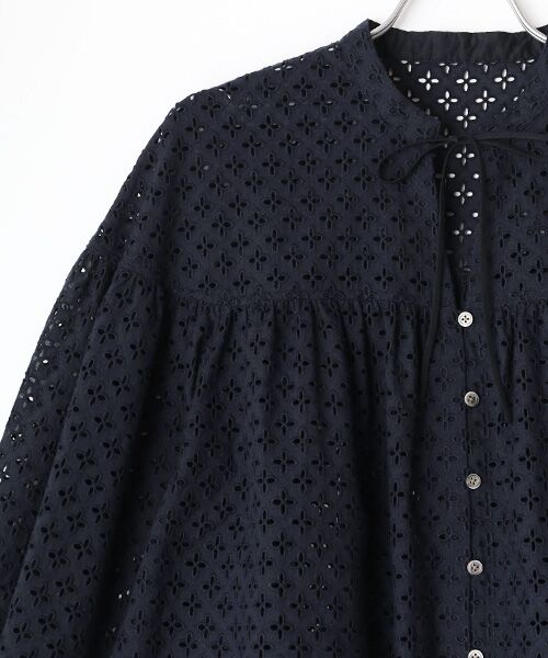 PLAIN PEOPLE / プレインピープル シャツ・ブラウス | レースショート丈ブラウス | 詳細3