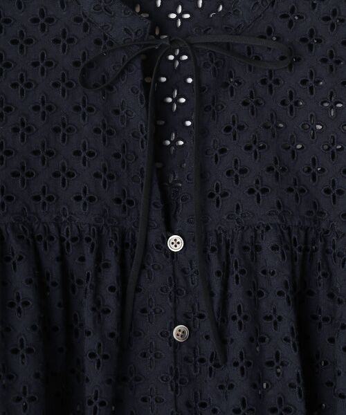 PLAIN PEOPLE / プレインピープル シャツ・ブラウス | レースショート丈ブラウス | 詳細5