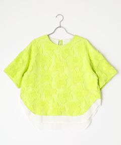 PLAIN PEOPLE / プレインピープル シャツ・ブラウス | カットジャガードTシャツ型ブラウス