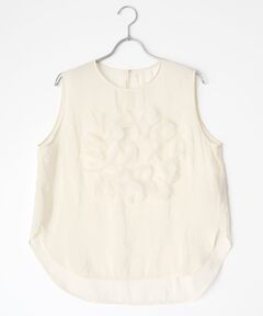 PLAIN PEOPLE / プレインピープル シャツ・ブラウス | シルキーオーガンジーモチーフブラウス