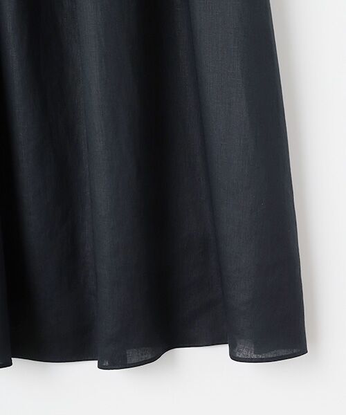 PLAIN PEOPLE / プレインピープル ロング・マキシ丈スカート | ラミーリヨセルギャザーフレアスカート | 詳細5