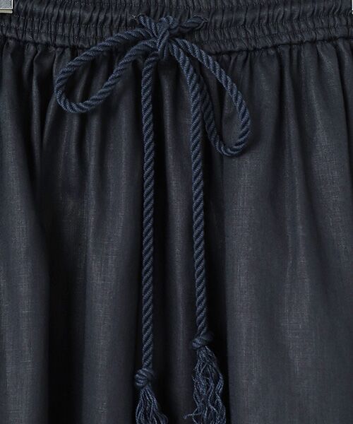 PLAIN PEOPLE / プレインピープル ロング・マキシ丈スカート | ラミーリヨセルギャザーフレアスカート | 詳細8