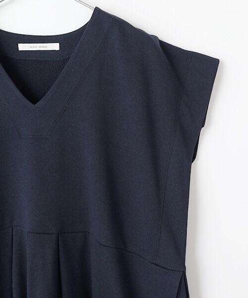 PLAIN PEOPLE / プレインピープル ロング・マキシ丈ワンピース | ミニ裏毛ワンピース | 詳細3