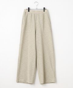PLAIN PEOPLE / プレインピープル その他パンツ | パイルジャージワイドストレートパンツ