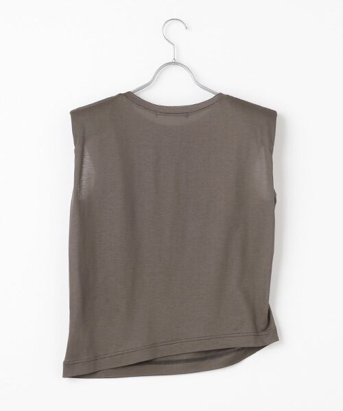 PLAIN PEOPLE / プレインピープル カットソー | Spiral天竺肩パット入りカットソー | 詳細1