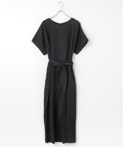 PLAIN PEOPLE / プレインピープル サロペット・オールインワン | ダブルガーゼウエストベルトオールインワン