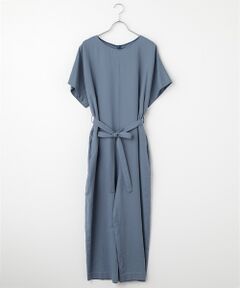 PLAIN PEOPLE / プレインピープル サロペット・オールインワン | ダブルガーゼウエストベルトオールインワン