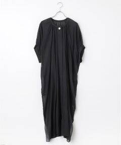 PLAIN PEOPLE / プレインピープル ロング・マキシ丈ワンピース | ボイルクルーネックドレス