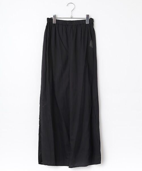 PLAIN PEOPLE / プレインピープル ロング・マキシ丈ワンピース | ボイルクルーネックドレス | 詳細1