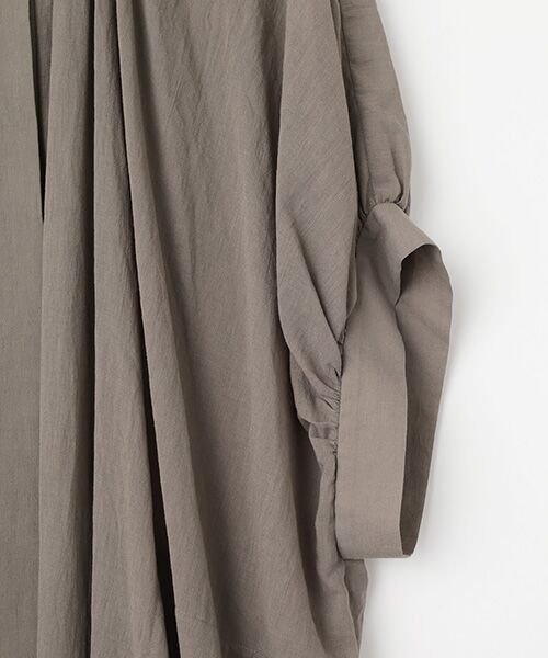 PLAIN PEOPLE / プレインピープル ロング・マキシ丈ワンピース | ボイルクルーネックドレス | 詳細5