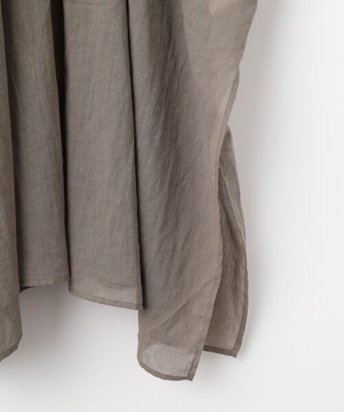 PLAIN PEOPLE / プレインピープル ロング・マキシ丈ワンピース | ボイルクルーネックドレス | 詳細6