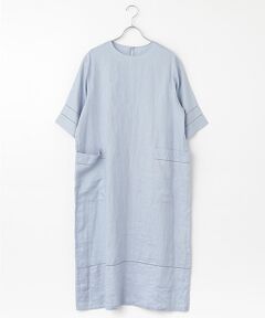 PLAIN PEOPLE / プレインピープル ロング・マキシ丈ワンピース | キャンブリックリネンダブルピコット刺繍ワンピース