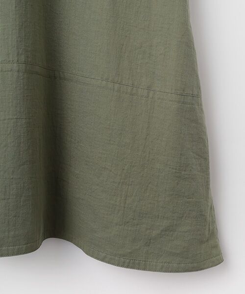 PLAIN PEOPLE / プレインピープル ロング・マキシ丈ワンピース | ダブルガーゼ半袖ワンピース | 詳細4