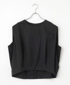 PLAIN PEOPLE / プレインピープル シャツ・ブラウス | ダブルガーゼコクーンシルエットショート丈トップス