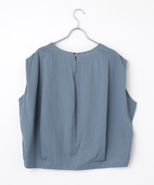 PLAIN PEOPLE / プレインピープル シャツ・ブラウス | ダブルガーゼコクーンシルエットショート丈トップス | 詳細2