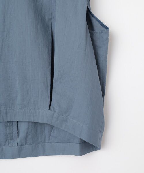 PLAIN PEOPLE / プレインピープル シャツ・ブラウス | ダブルガーゼコクーンシルエットショート丈トップス | 詳細4