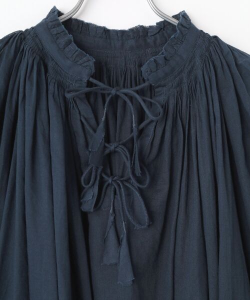 PLAIN PEOPLE / プレインピープル シャツ・ブラウス | コットンボイルタックギャザーブラウス | 詳細5