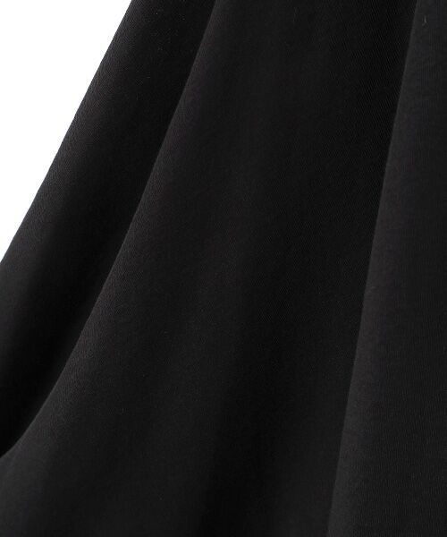 PLAIN PEOPLE / プレインピープル ロング・マキシ丈ワンピース | 超強撚フライス五分袖ワンピース | 詳細1