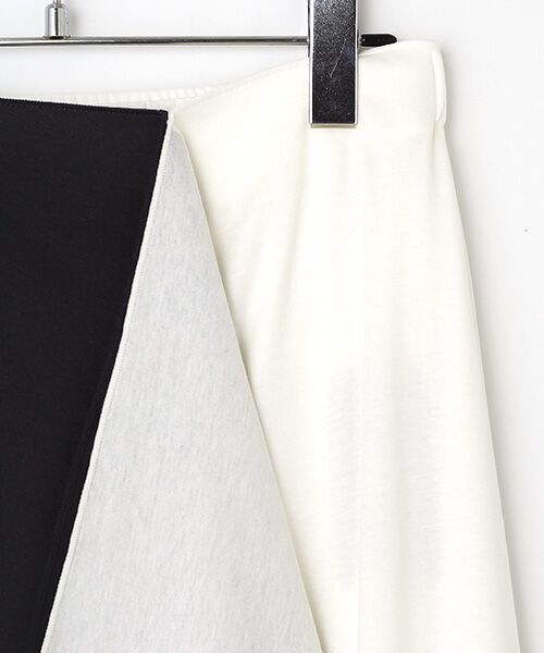 PLAIN PEOPLE / プレインピープル ロング・マキシ丈スカート | 60スムースバイカラースカート | 詳細2