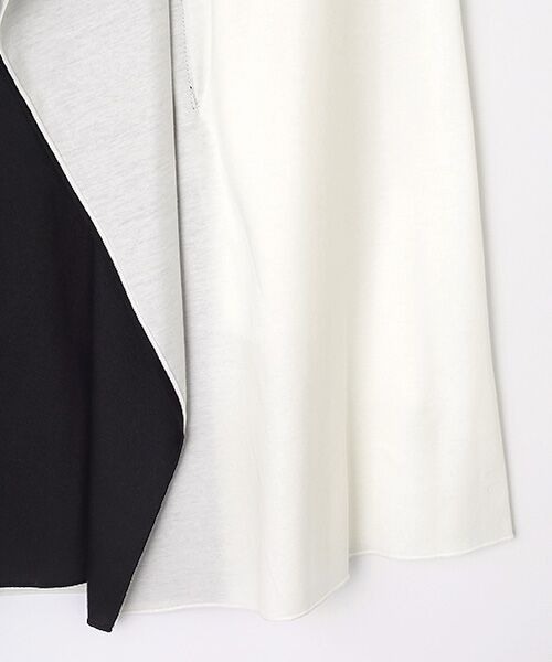 PLAIN PEOPLE / プレインピープル ロング・マキシ丈スカート | 60スムースバイカラースカート | 詳細3