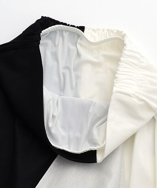 PLAIN PEOPLE / プレインピープル ロング・マキシ丈スカート | 60スムースバイカラースカート | 詳細4