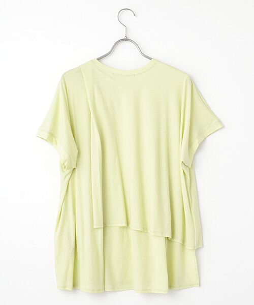 PLAIN PEOPLE / プレインピープル Tシャツ | 超強撚天竺イレギュラーデザインTシャツ | 詳細1