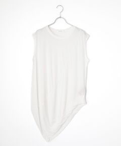 PLAIN PEOPLE / プレインピープル カットソー | 強撚ハイゲージ天竺イレギュラーヘムプルオーバー