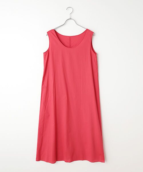 PLAIN PEOPLE / プレインピープル ロング・マキシ丈ワンピース | ナチュラルリネンガーゼ半袖ワンピース | 詳細6